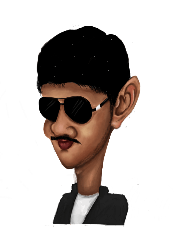 I will make you a digital caricature from your picture