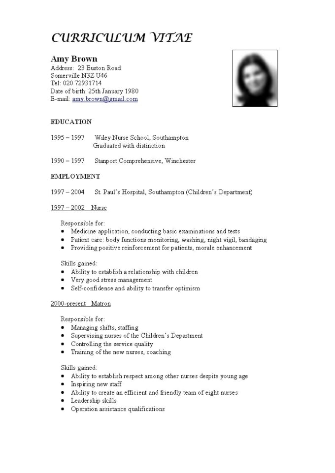I will make your professional CV according to the skills you have