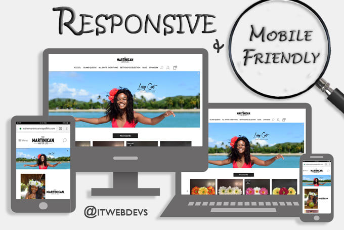 I will make your website responsive on mobile