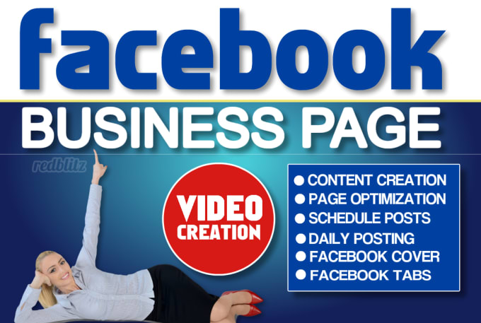 I will manage facebook business page