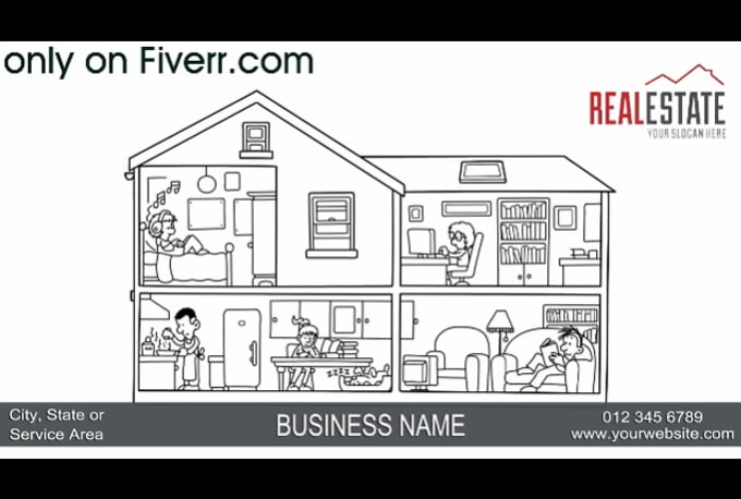 I will personalize this buying real estate whiteboard video