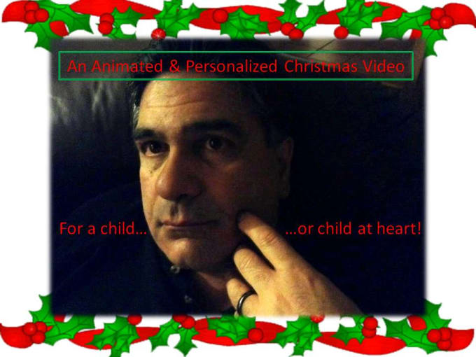 I will personalize this christmas video message