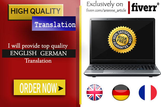 I will provide quality german french spanish italian dutch translation