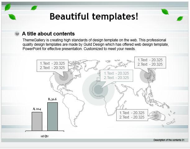 I will provide you with over 120 premium power point templates