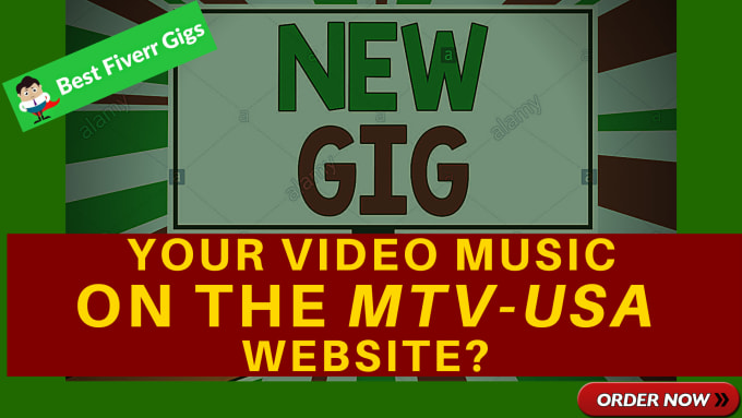 I will put your  music on MTV usa official website