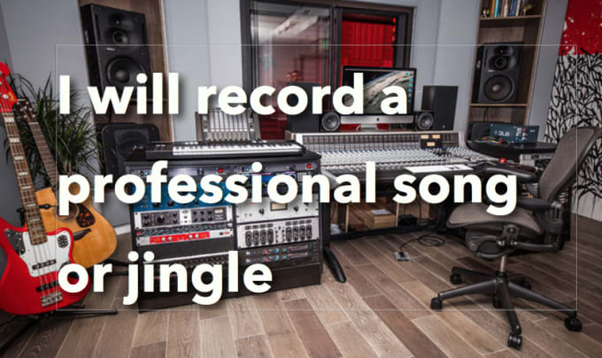 I will record a professional song or jingle