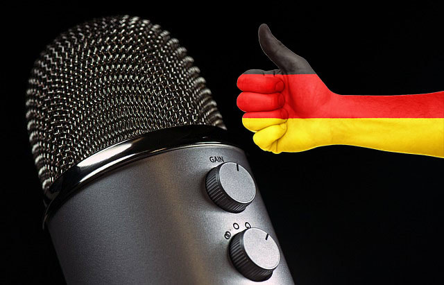 I will record native german female voiceover