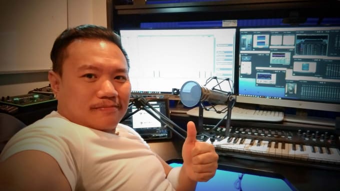 I will record professional male voice over in the thai language
