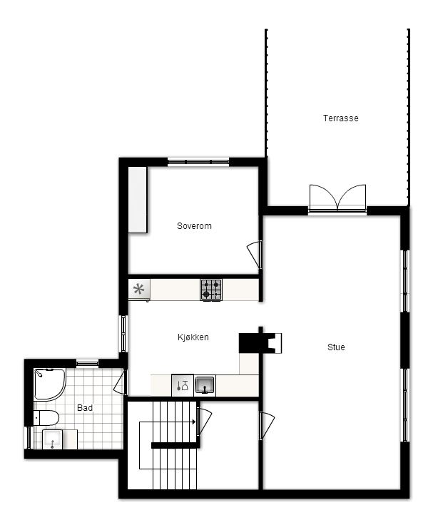 I will redraw of an old floorplan from from your sketch