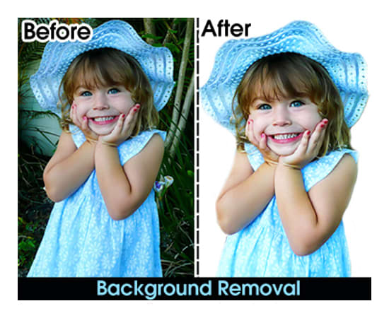 I will remove image background with little touch