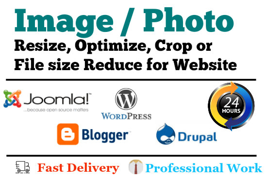 I will resize or reduce file size images for web