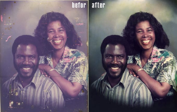I will restore and repair your old,damaged photos professionally