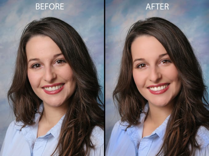 I will retouch 5 images by using Photoshop