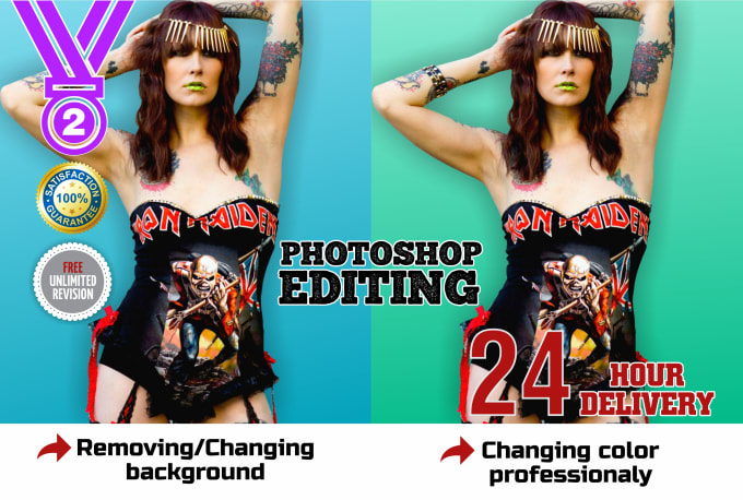 I will retouch photos and edit images