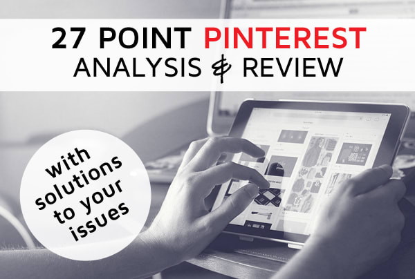 I will review and analyze your pinterest account