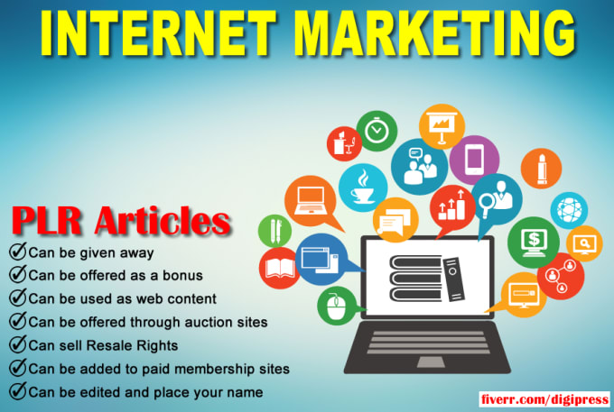 I will send You 1100 over Quality PLR Articles on Internet Marketing
