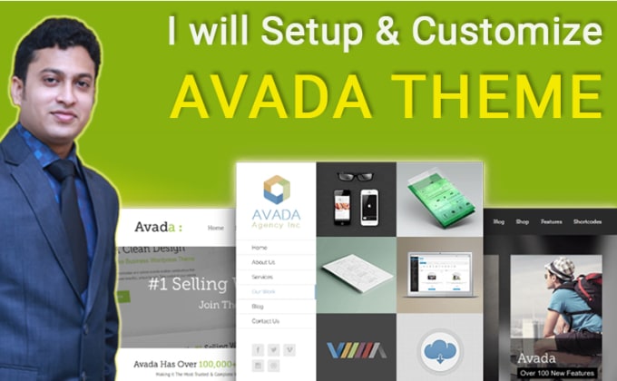 I will setup and modify avada theme