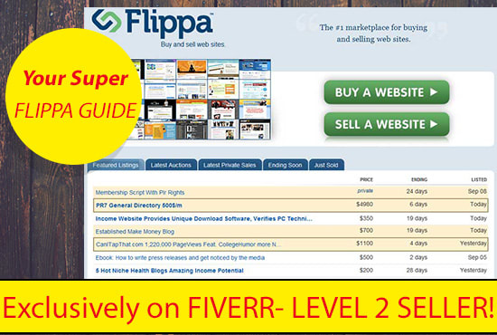 I will show you how to make QUICK crazy Money On Flippa