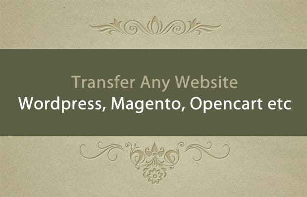 I will transfer wordpress website to new hosting