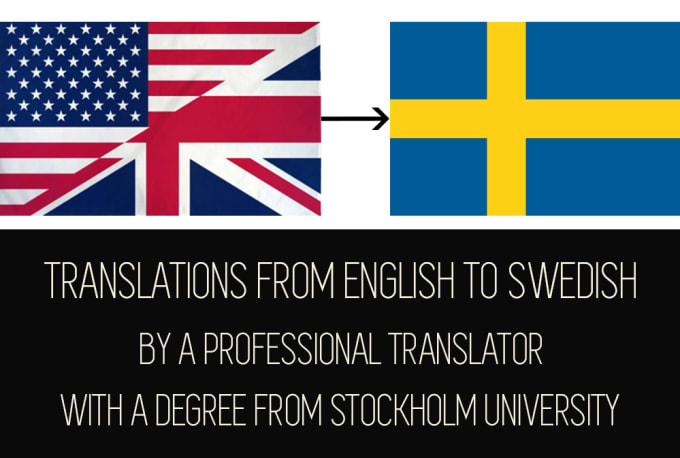 I will translate from english to swedish
