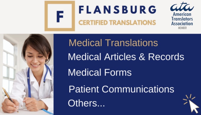 I will translate medical documents from english to spanish