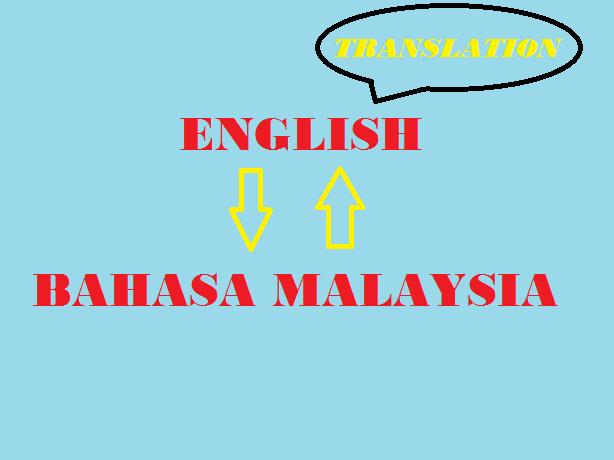 I will translate your articles from English to Bahasa Malaysia