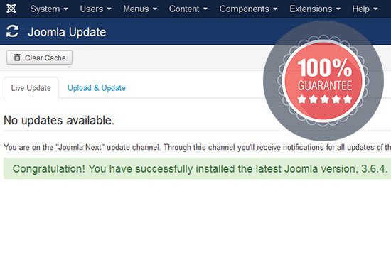 I will update your joomla safely to latest version