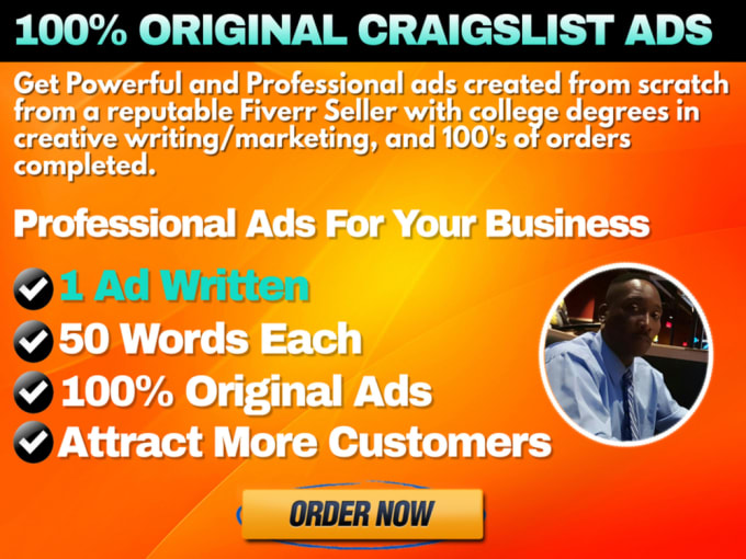 I will write 1 amazing  craigslist ad