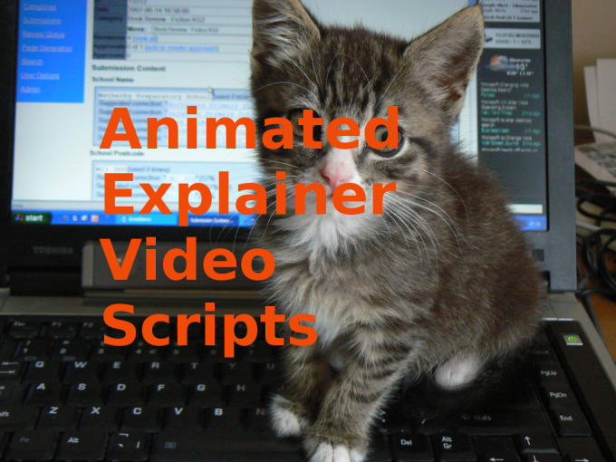 I will write you a 1 minute script for an animated explainer video