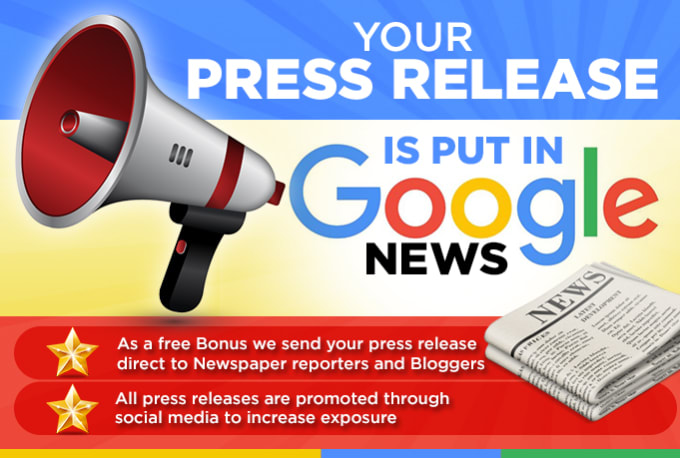 I will write you a press release and distribute it