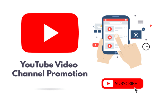 I will youtube video channel organic promotion most of promotion from USA,UK,canada