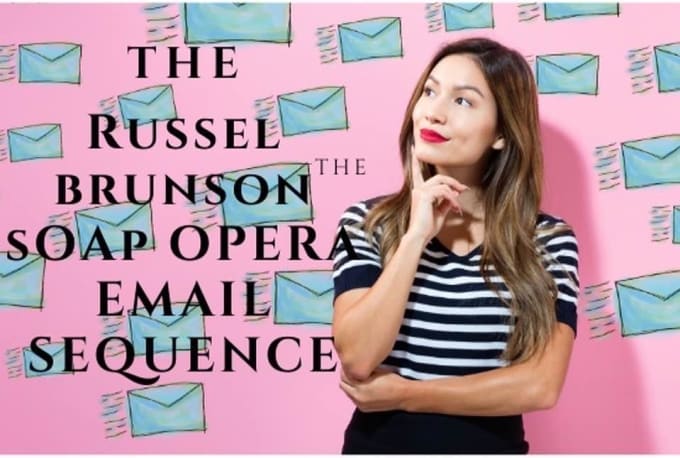 I will be your russell brunson soap opera sequence email copywriter for autoresponder