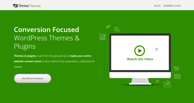 I will build your website with thrive theme, thrive plugins