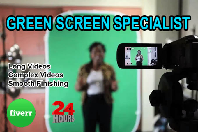 I will chroma key or remove green screen of your video