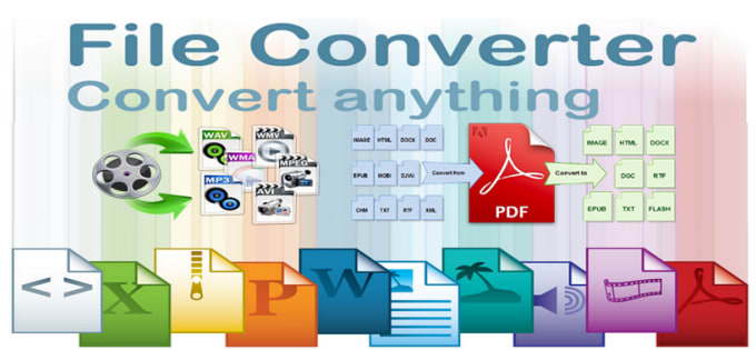 I will convert any file and manipulate data within 24 hours