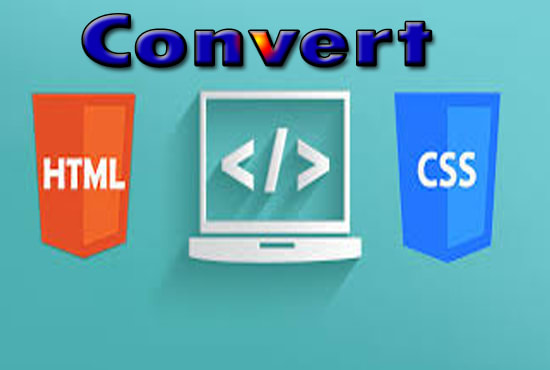 I will convert Psd to Html and Css responsive design
