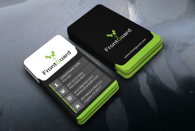 I will create 2 different business card design within 24 hours