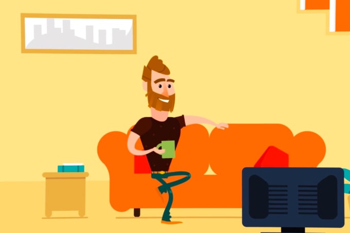 I will create a custom animated explainer video for you