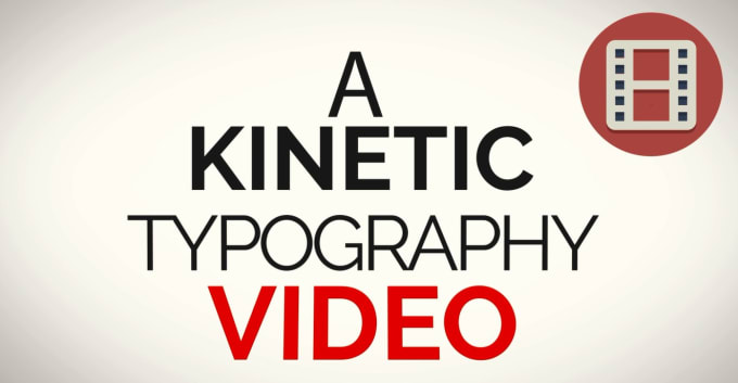 I will create an AMAZING Kinetic Typography Video with animations