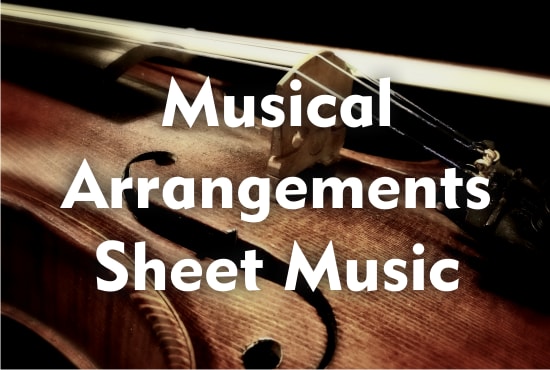 I will create an  arrangement and send you the sheet music