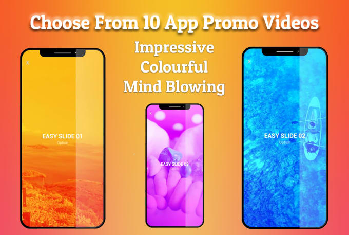 I will create an awesome mobile app video promo for ios or android