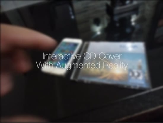 I will create an interactive cover with augmented reality