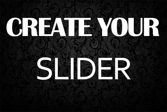 I will create awesome revolution slider