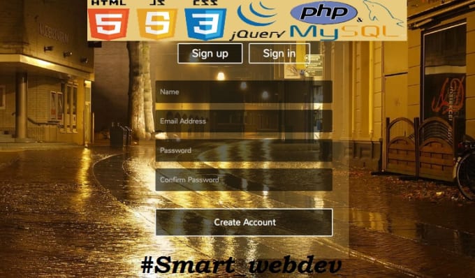 I will create complete web registration system using PHP mysqli