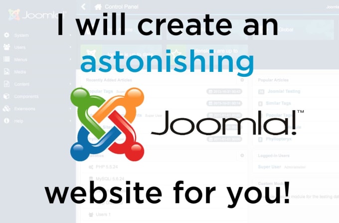 I will create or update your joomla website