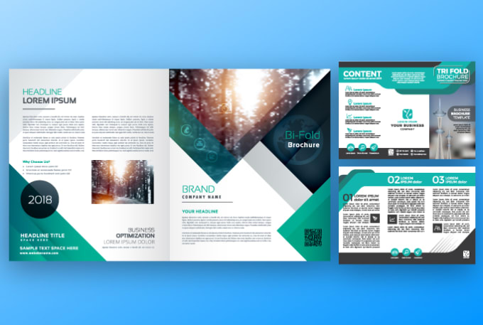 I will create professional flyer, trifold and brochure design