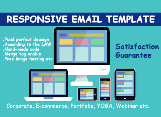 I will create responsive email template