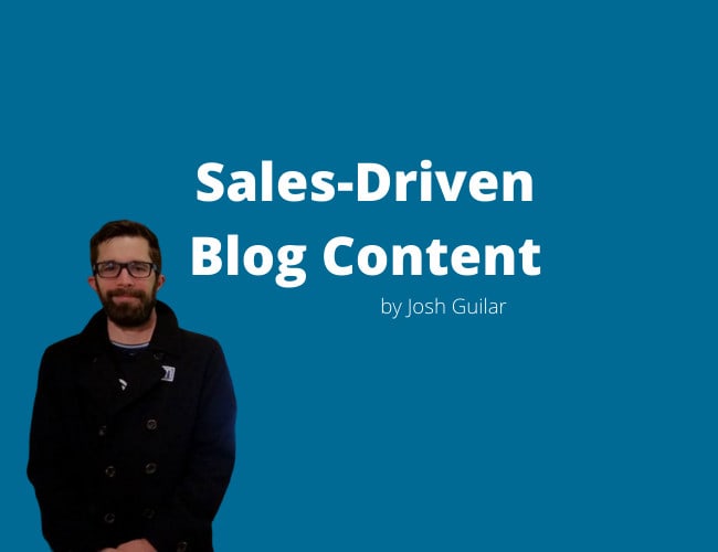 I will create sales driven blog content