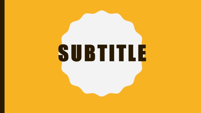 I will create video subtitles for you