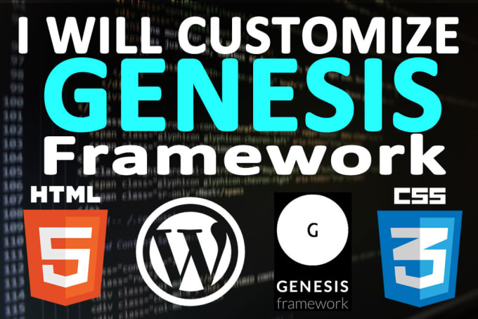 I will customize your wordpress genesis framework theme and plugins